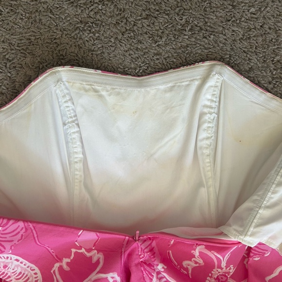 LILLY PULITZER | Strapless pink dress - Picture 6 of 10